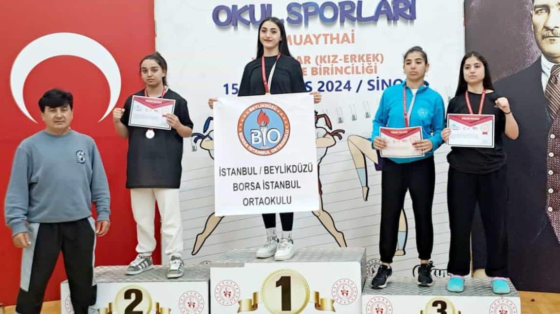 Öğrencimiz Okul Sporları Muay Thai Türkiye 2.si